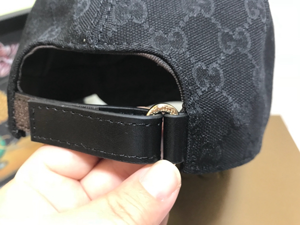 ブランド帽子内部構造